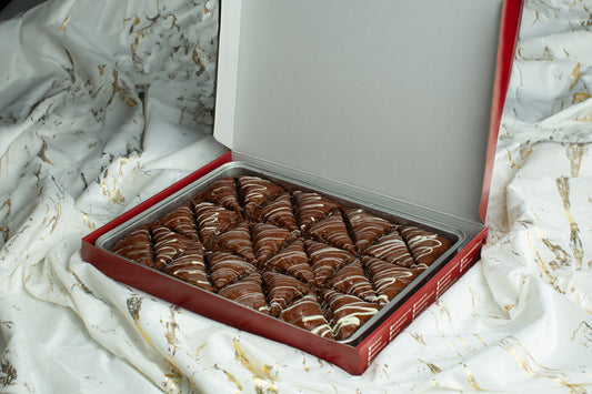 Duże tureckie Baklawa Kakaowa